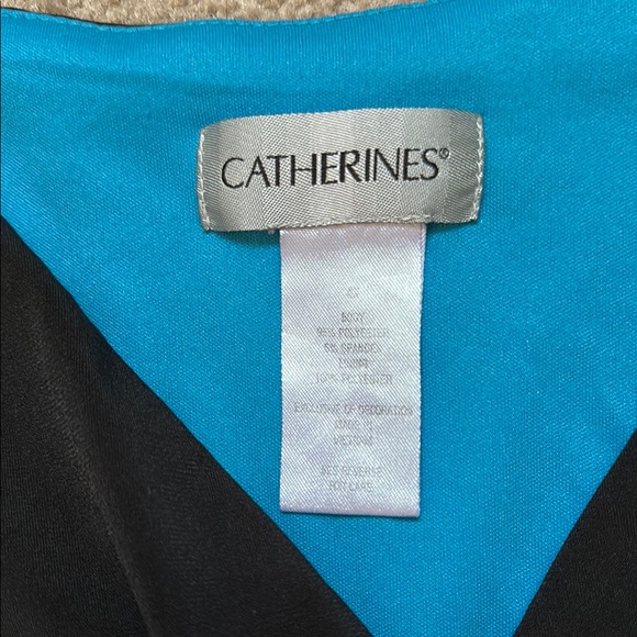 Catherines Blue and Black Sequin Embellished Maxi Sundress - Picture 2 of 5